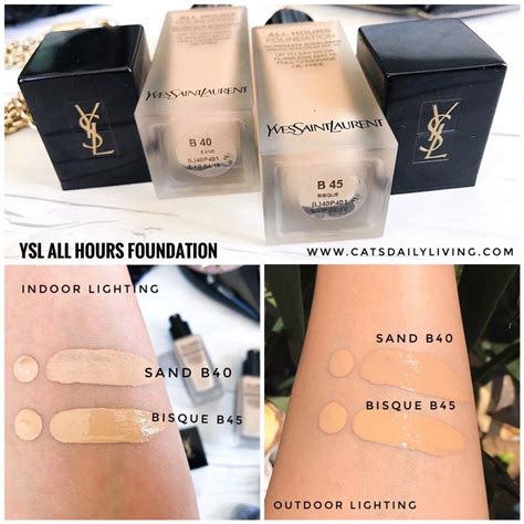 ysl all hours foundation old packaging|YSL All Hours Foundation Review: The Long.